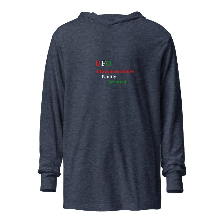 UFO Ultraconservative Family Oriented Hooded Tee product image (1)