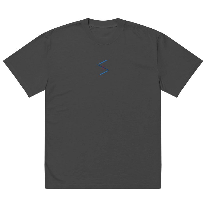 'PaperCup' embroidered OVERSIZED t-shirt product image (2)