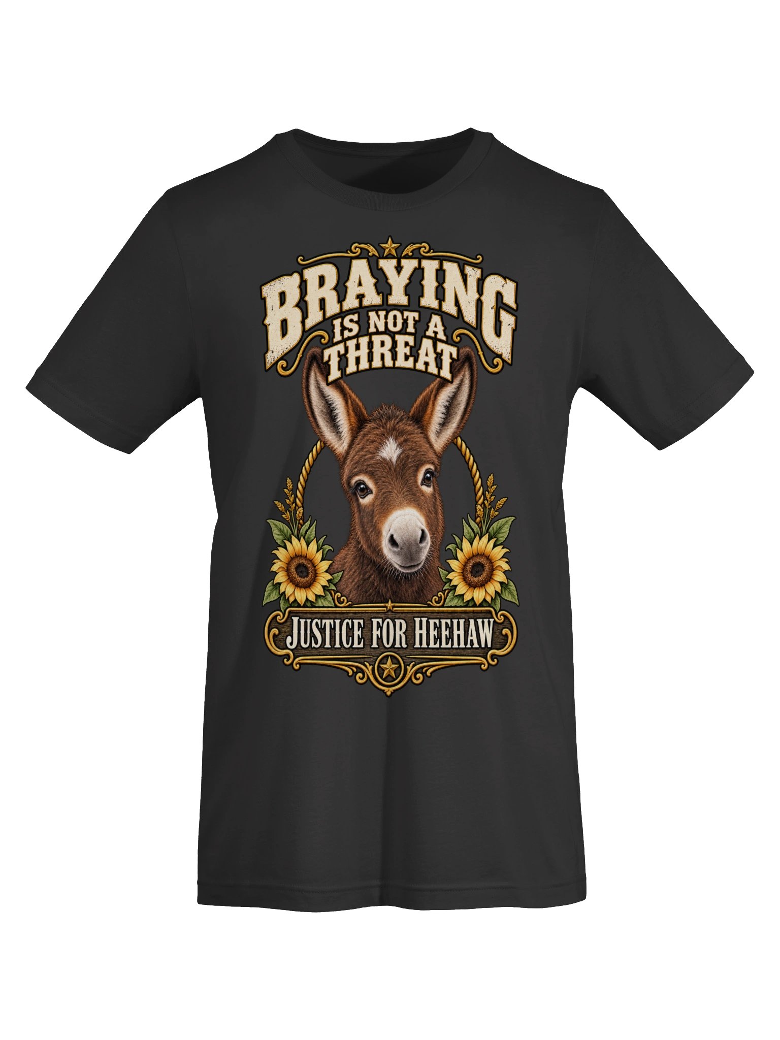 Braying Is Not a Threat — Justice for HeeHaw Unisex T-Shirt product image (5)