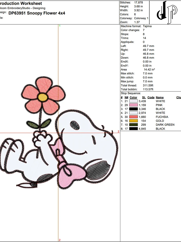 SNOOPY FLOWER product image (2)