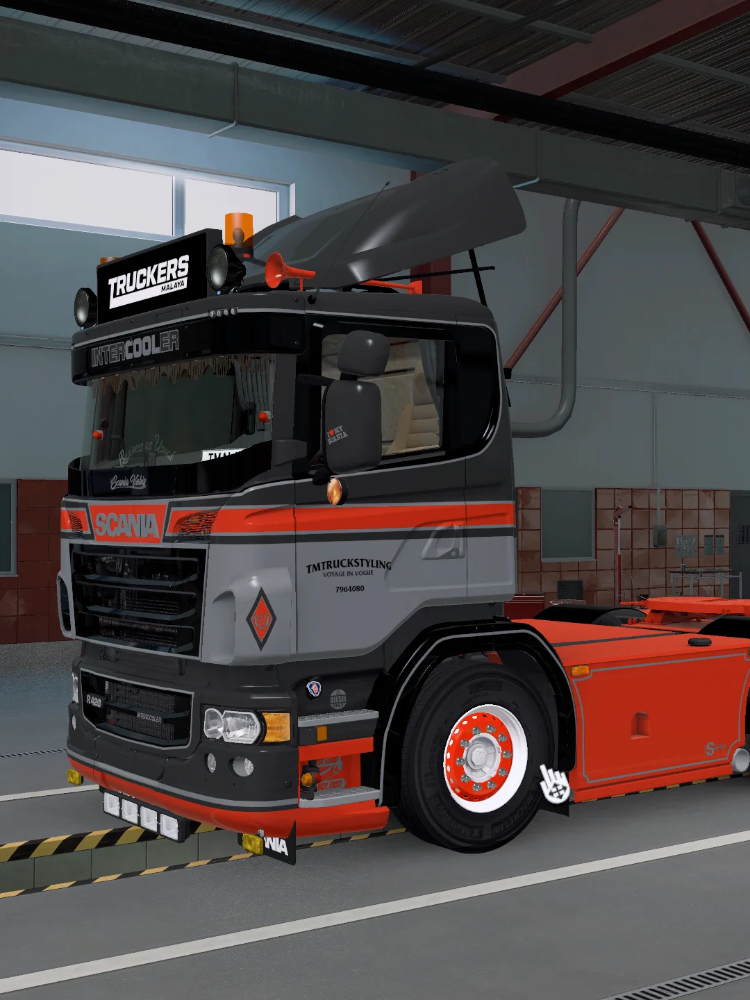 FREE! ETS2 TM Multicolor Skin Pack for Scania PGR-Series skin Pack 1 product image (6)