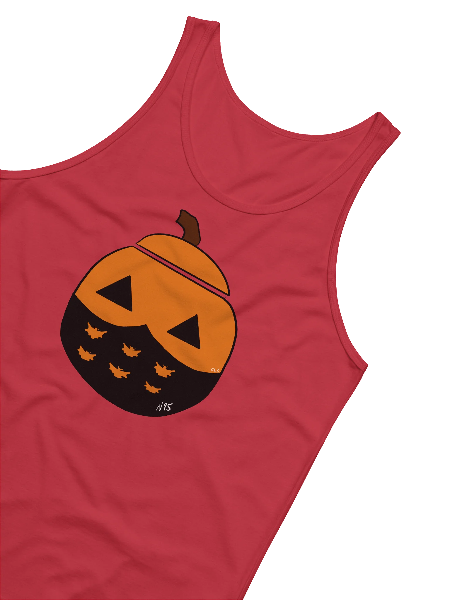 Mask-O-Lantern tank (black mask) product image (4)