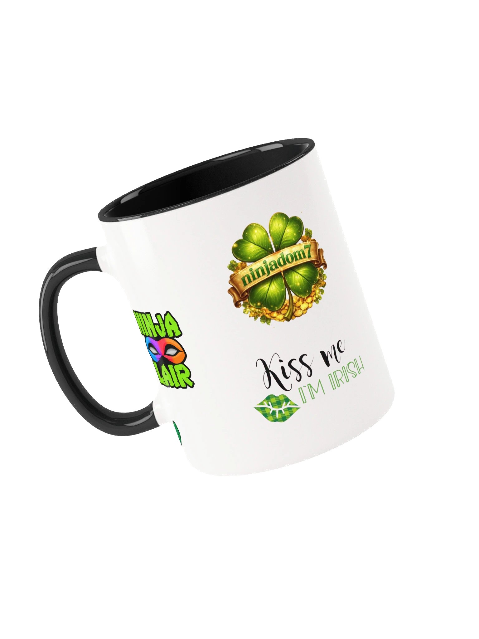 Irish Ninja Mug Color Inside product image (1)