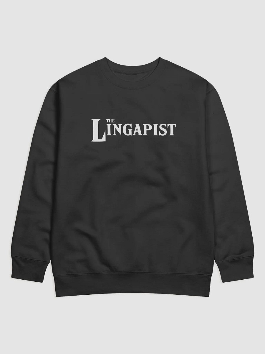 The LinGapist sweatshirt product image (1)