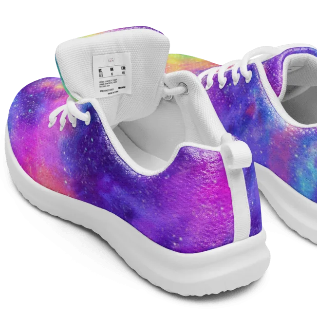 rainbow galaxy Women's Athletic Shoes product image (3)