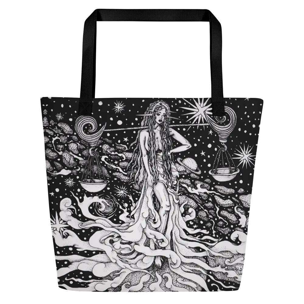 Libra Zodiac All Over Print Tote Bag product image (3)