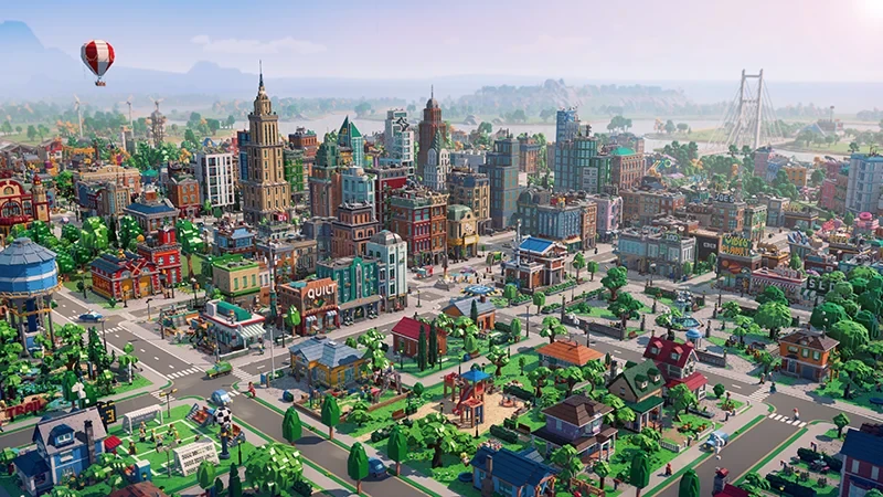 Lego Skylines Game Expansive Cozy City Builder - Paradox Interactive