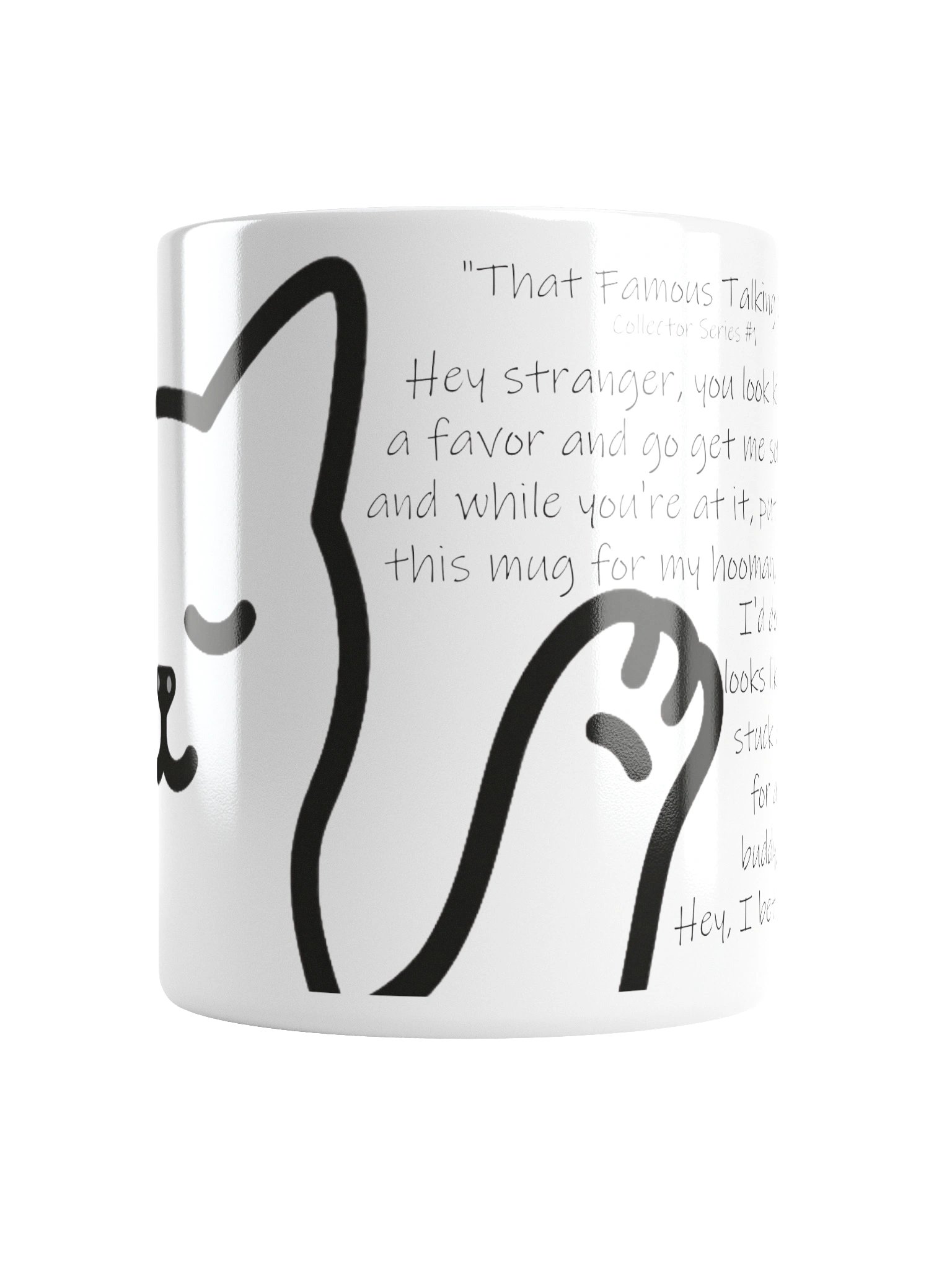 Funny Mug Series "That Famous Talking Cat" (#1 in the series) product image (6)