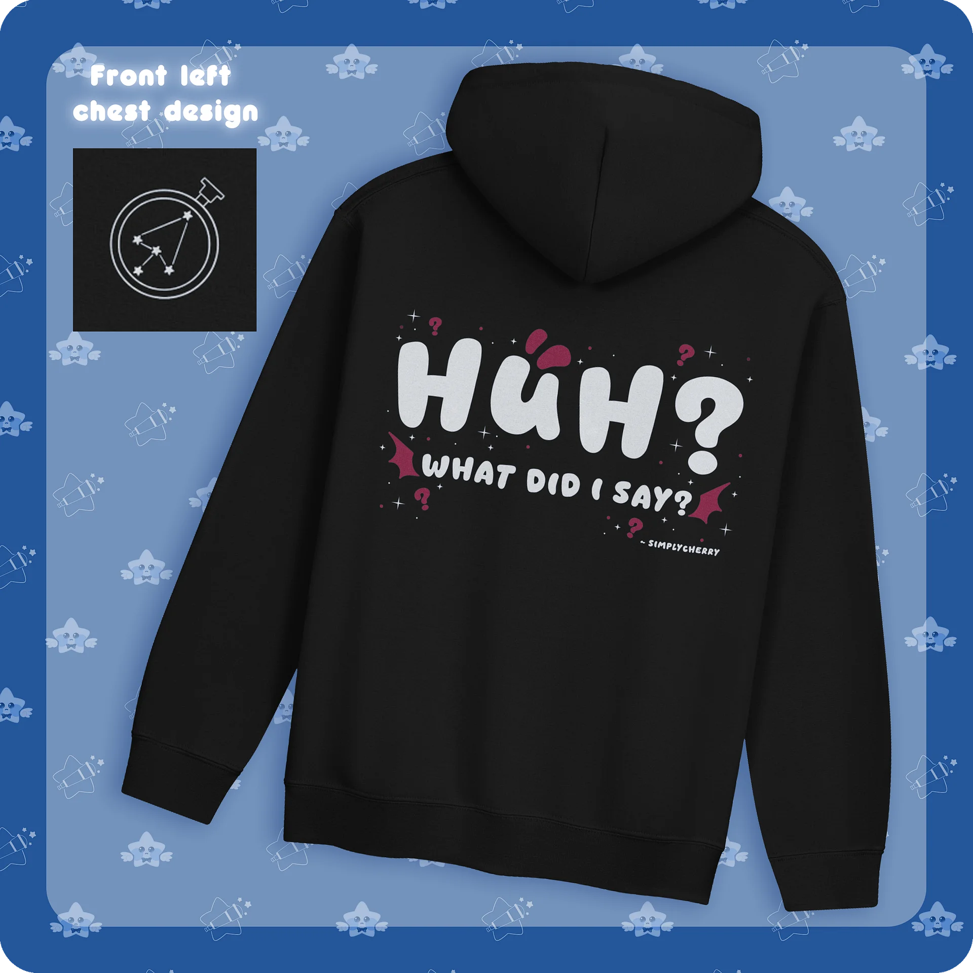 ─ .✦ Cherry's Quote Hoodie ✦.─ product image (1)