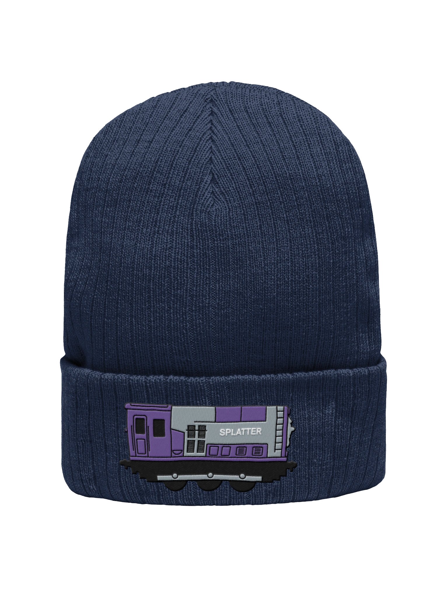 Splatter Embroidered Beanie product image (1)