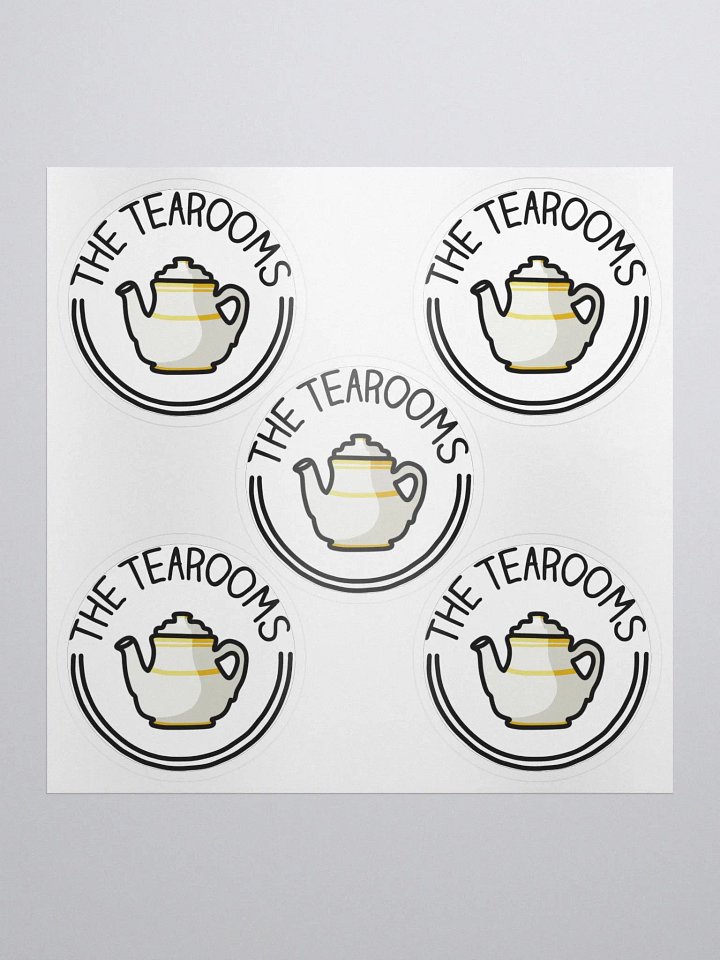 Sticker Sheet - The Tearooms Logo product image (1)