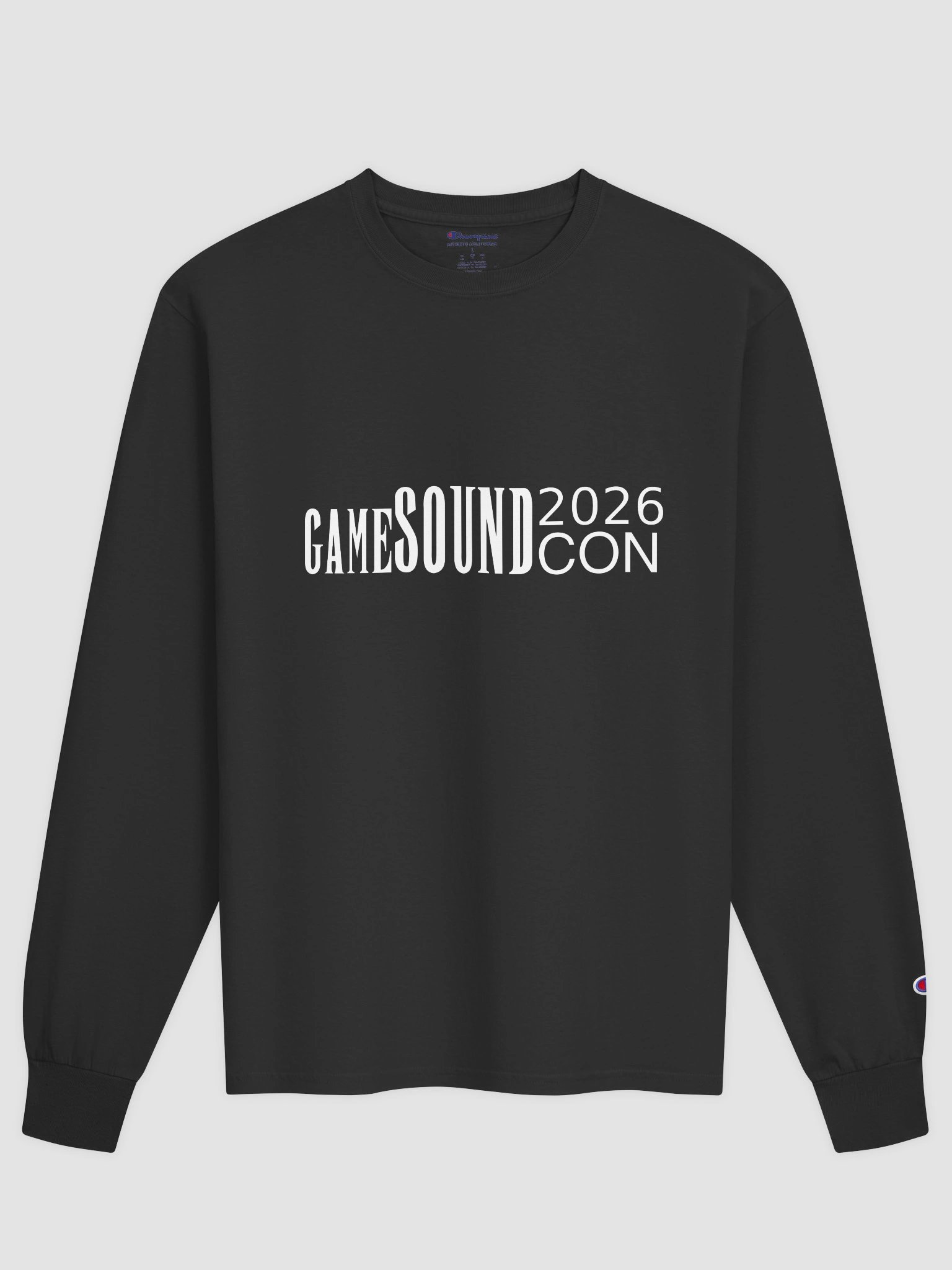 Champion Long Sleeve GameSoundCon 2026 product image (1)