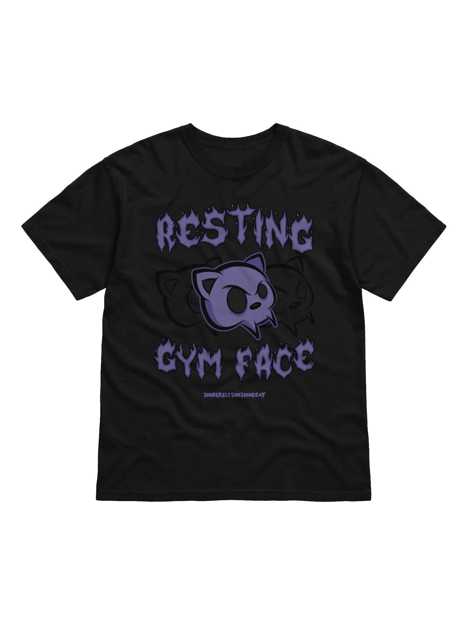 Resting Gym Face T-shirt product image (1)
