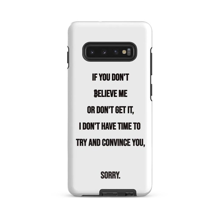 SATOSHI Quote - Samsung Hard Case product image (47)