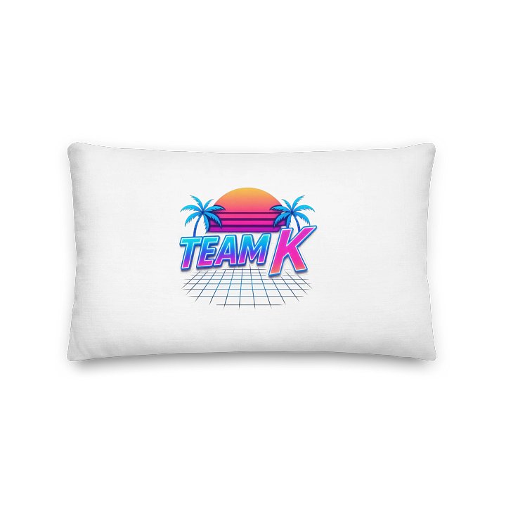 Team K 1980's Pillow product image (2)