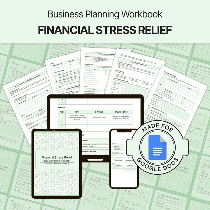 Financial Stress Relief - Google Docs product image (1)