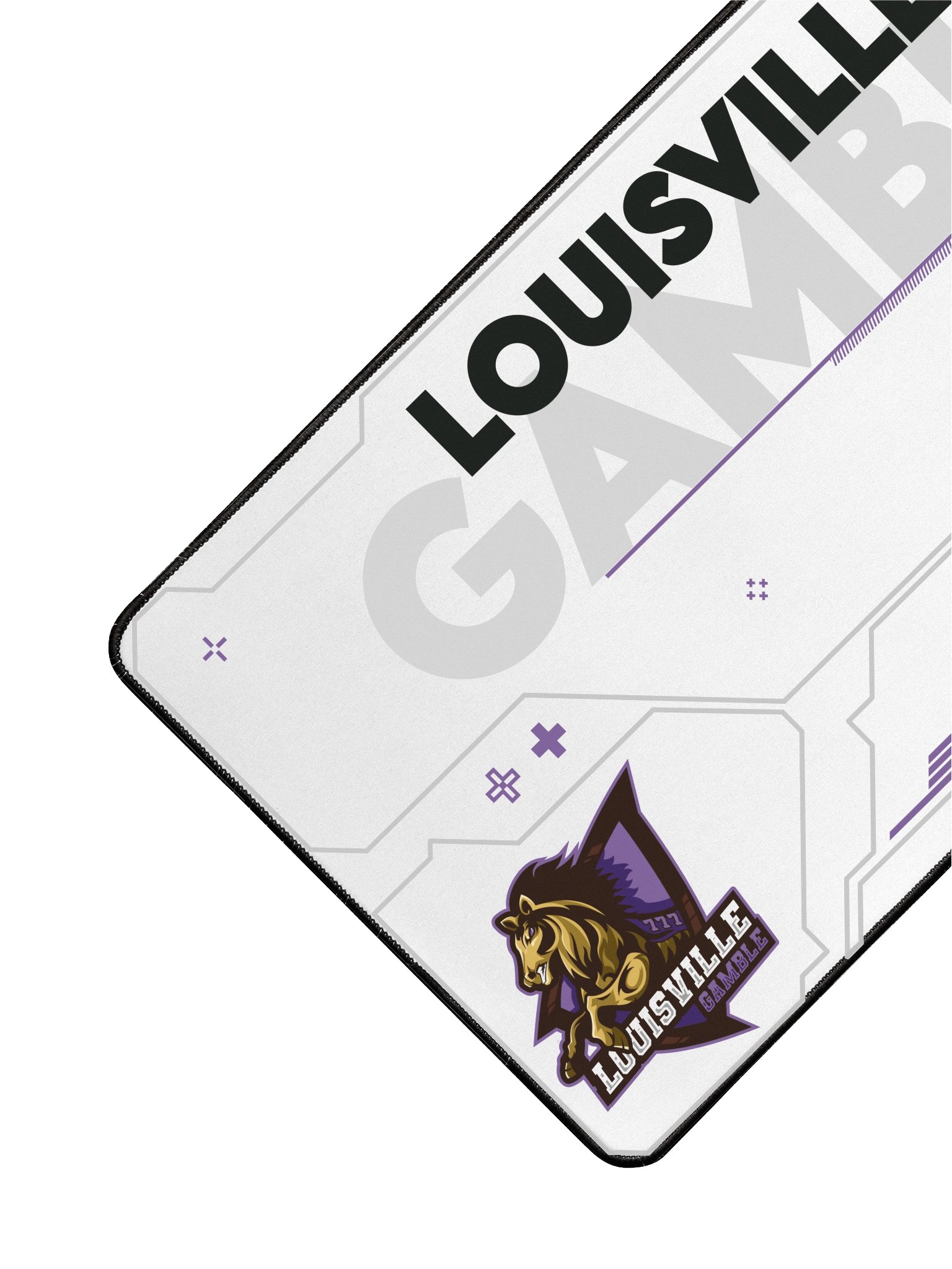 Louisville Gamble White Desk Mat product image (3)