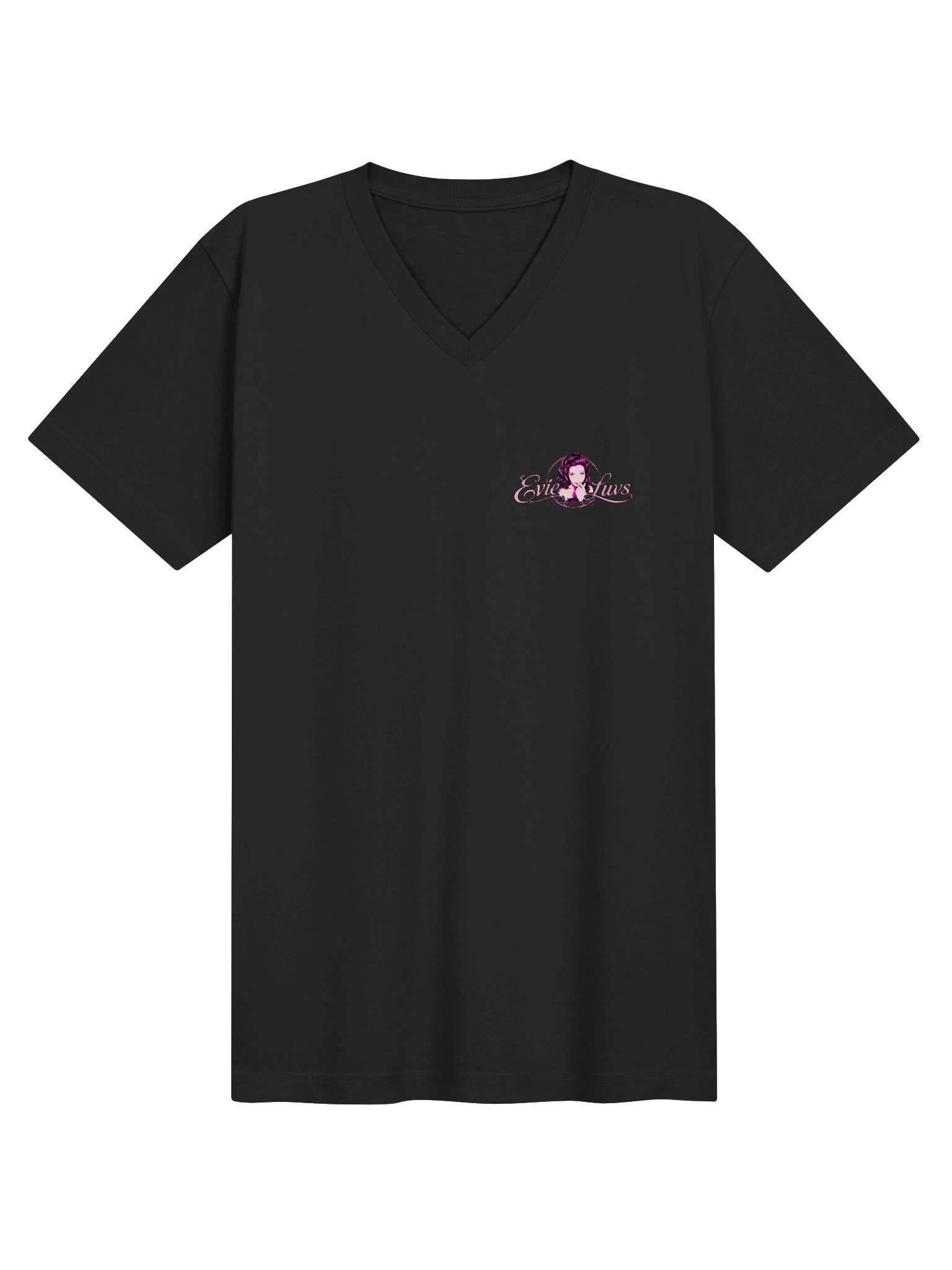 Violet Singularity — Unisex V‑Neck Jersey Tee product image (3)