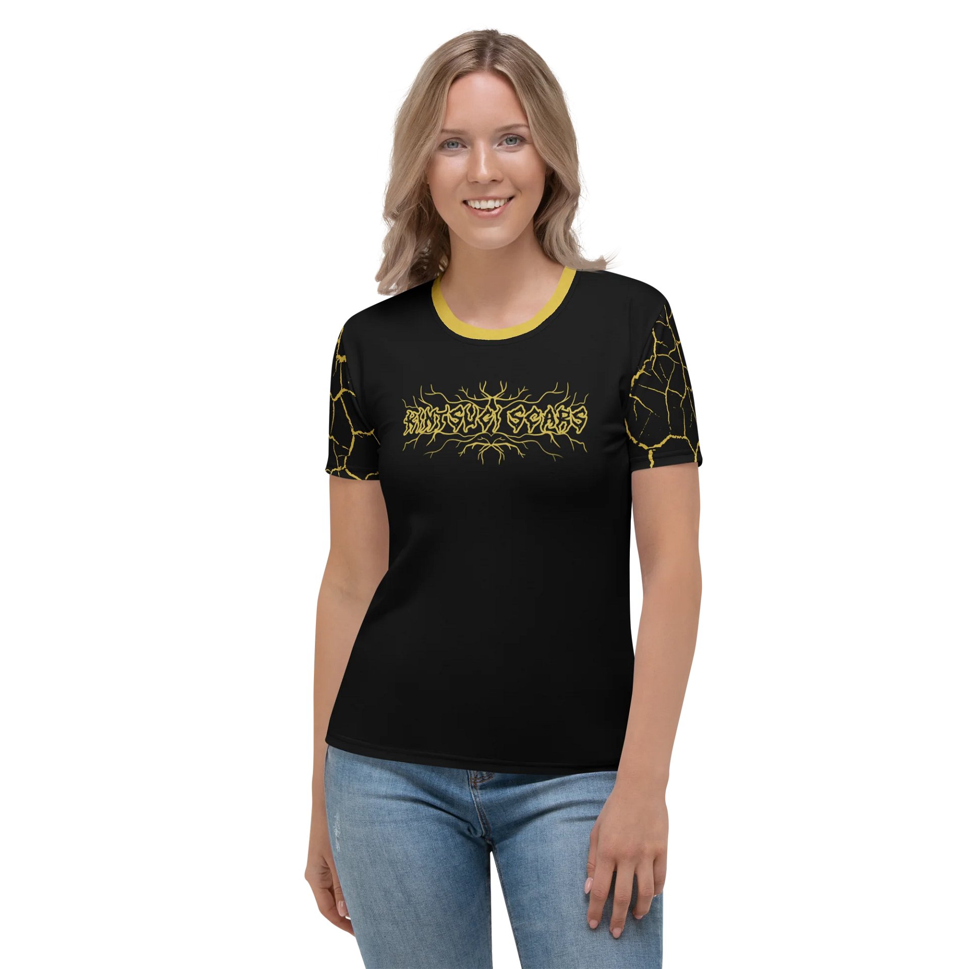 Kintsugi Scars Crew Neck (Women's Cut) product image (1)