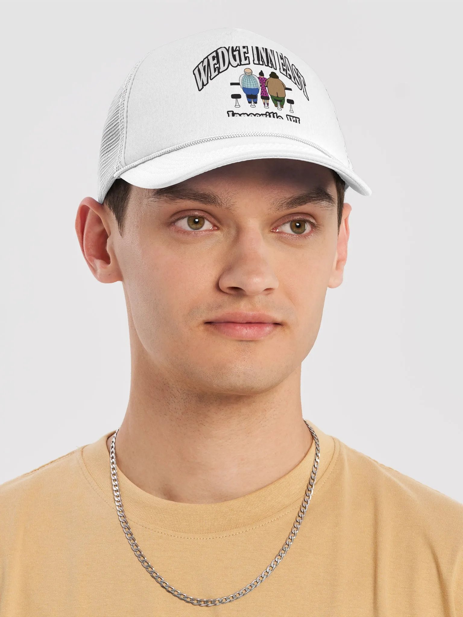 Wedge Inn East Valucap Foam Trucker Hat product image (5)