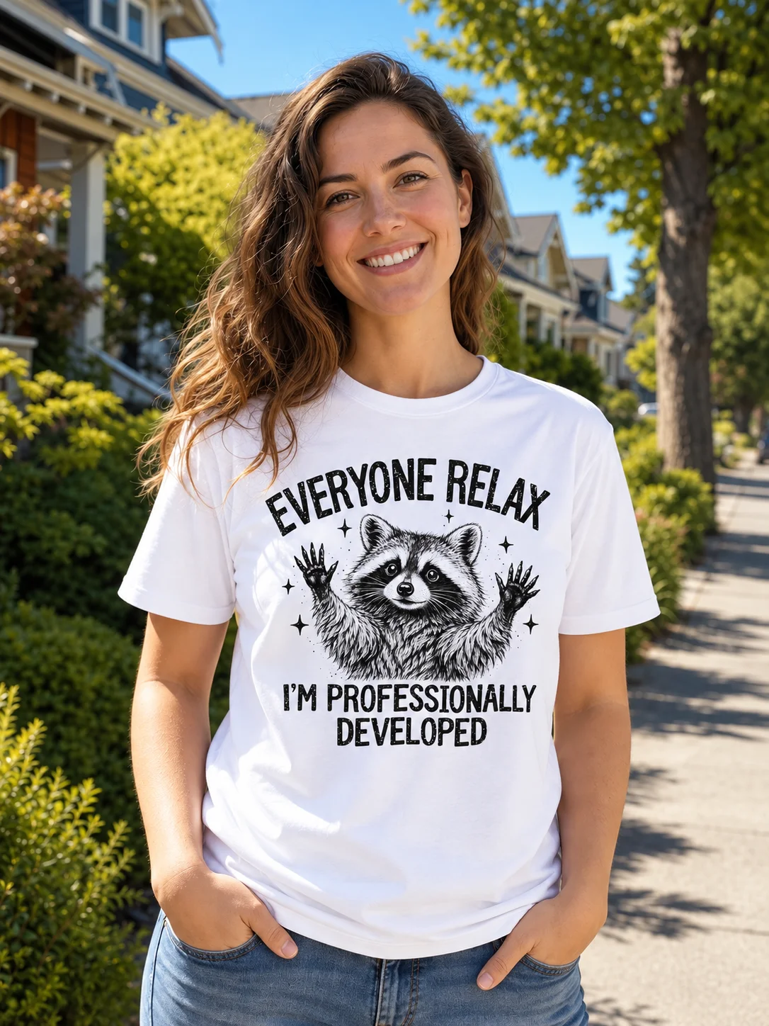 Professionally Developed Raccoon Tee product image (2)