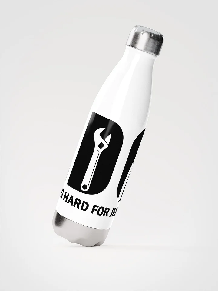 LDC Volunteer Stainless Steel Water Bottle – Working Hard for Jehovah | 17 oz Insulated Flask product image (2)