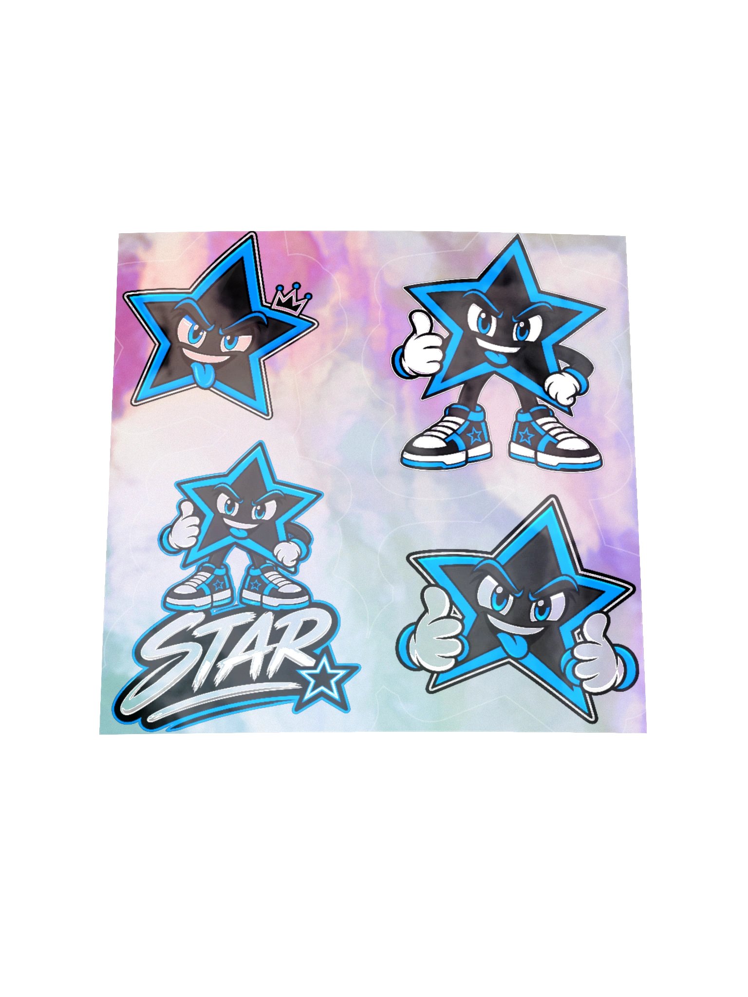 STAR Holographic Sticker Sheet product image (1)