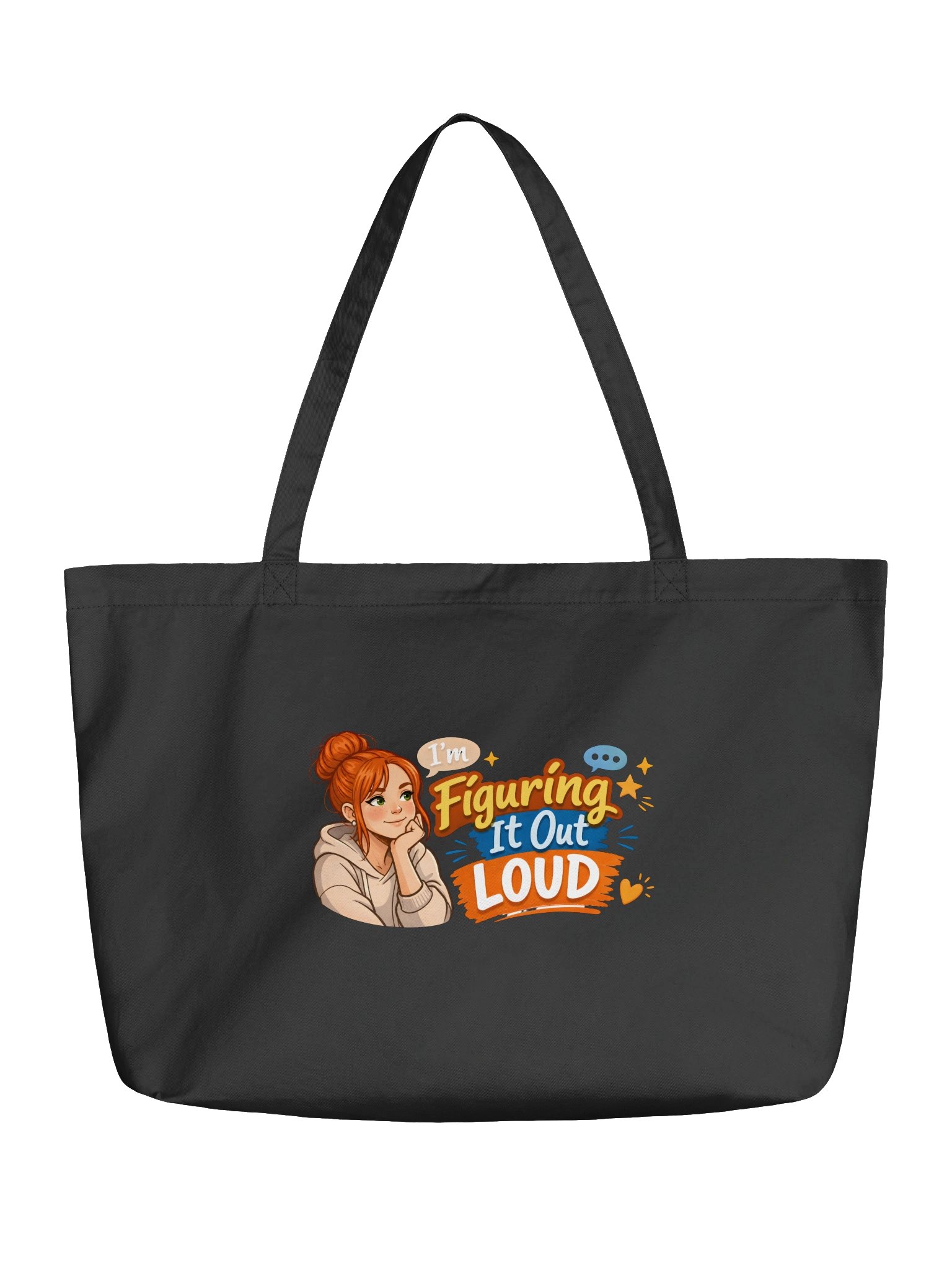 (LIMITED EDITION) "you are human, and thats okay" tote bag product image (1)