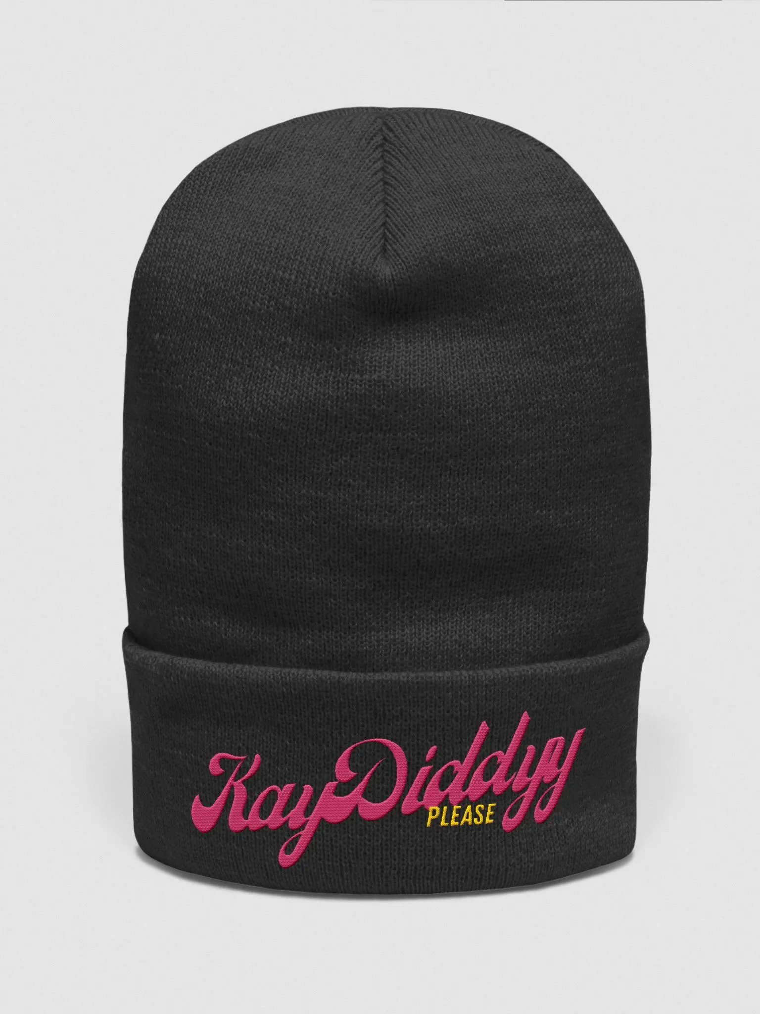 KayDiddyy PLEASE Embroidered Beanie product image (1)