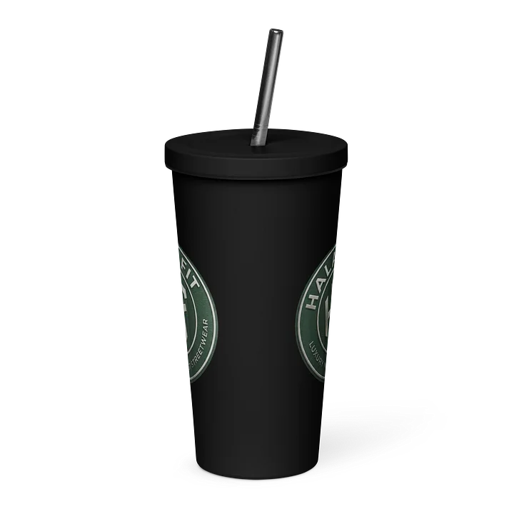 Halal Fit - Black Tumbler with Straw product image (1)