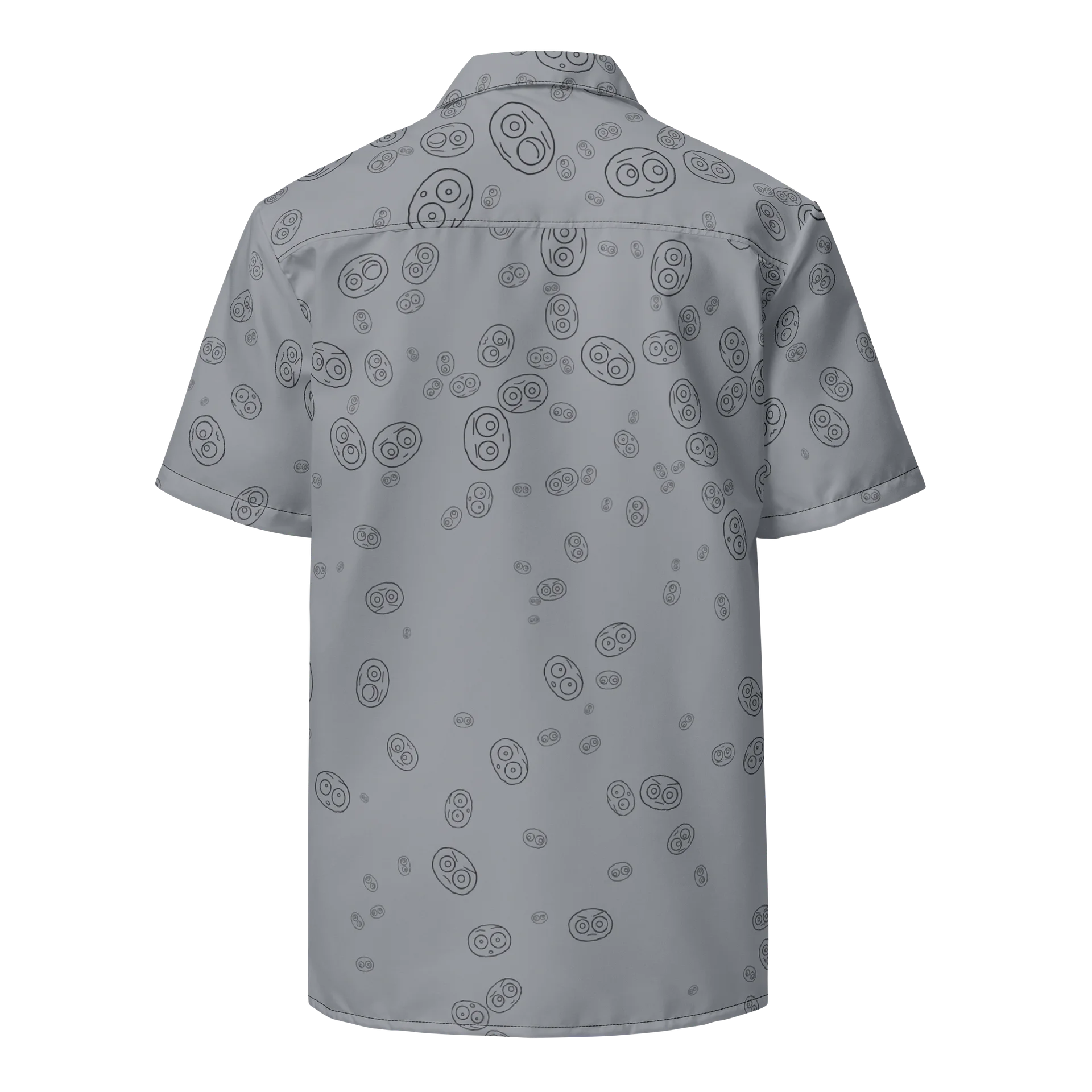 Cloudy With a Chance of Weather Rocks. Funny Button Up Shirt product image (2)