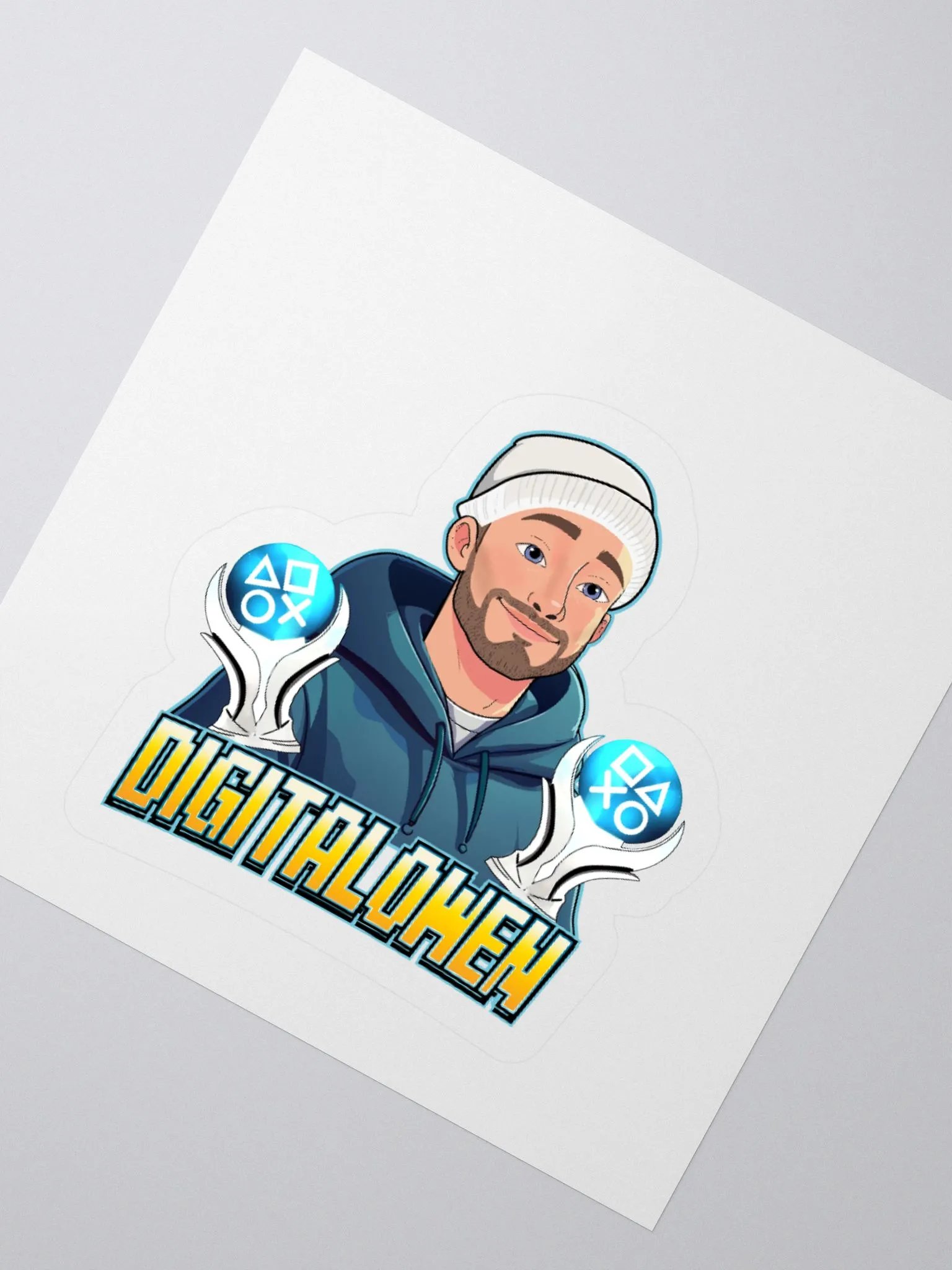 DigitalOwen Vinyl Sticker – Rep the Stream, Anywhere! product image (5)