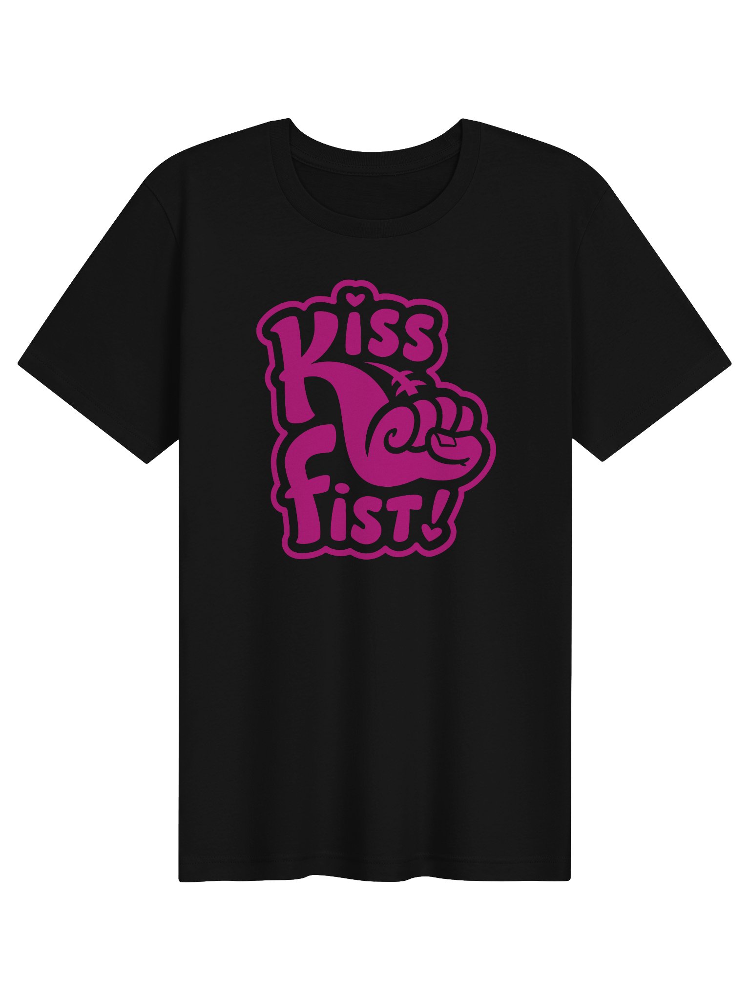 Kiss Fist Pretty in Pink Graphic Tee product image (1)