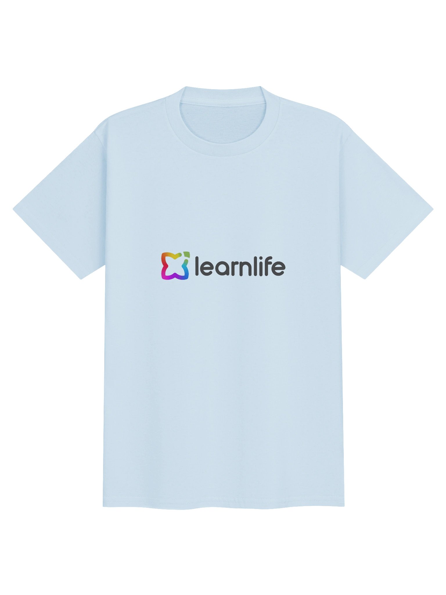 Kids Tee - Cotton - Horizontal Logo - Rainbow & Charcoal product image (1)