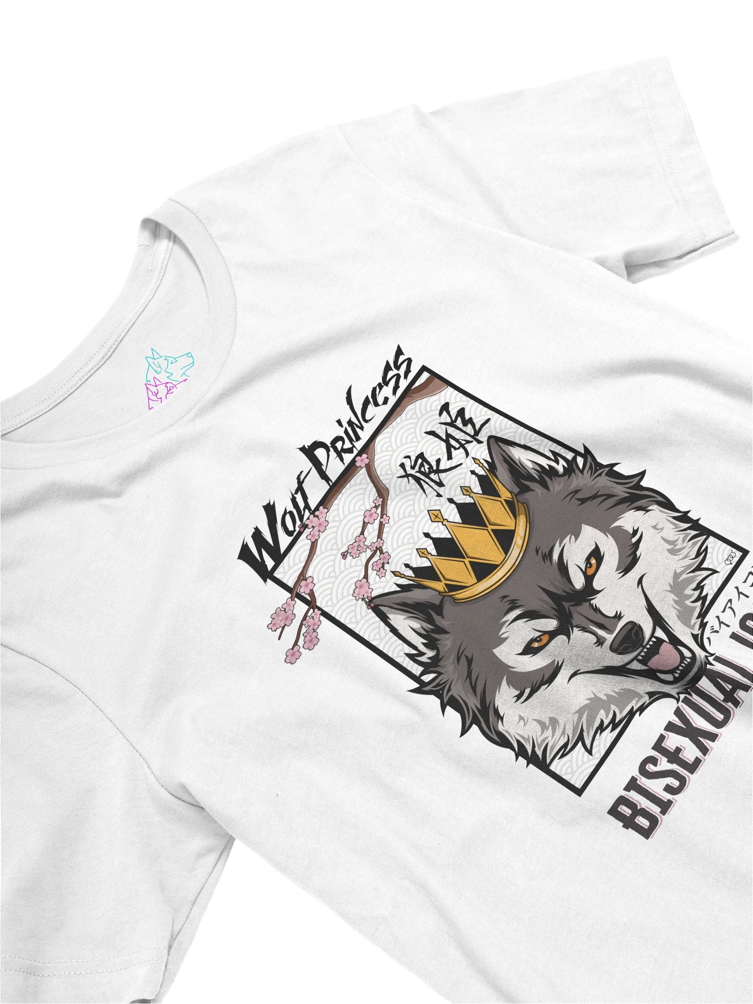 Wolf Princess & Bisexual Icon Tee product image (19)