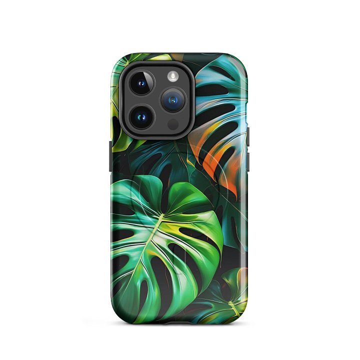 Monstera Magic Tough Magnetic MagSafe® iPhone® 14, iPhone 15, iPhone 16, iPhone 17, Pro, Pro Max, Plus Cases. product image (2)