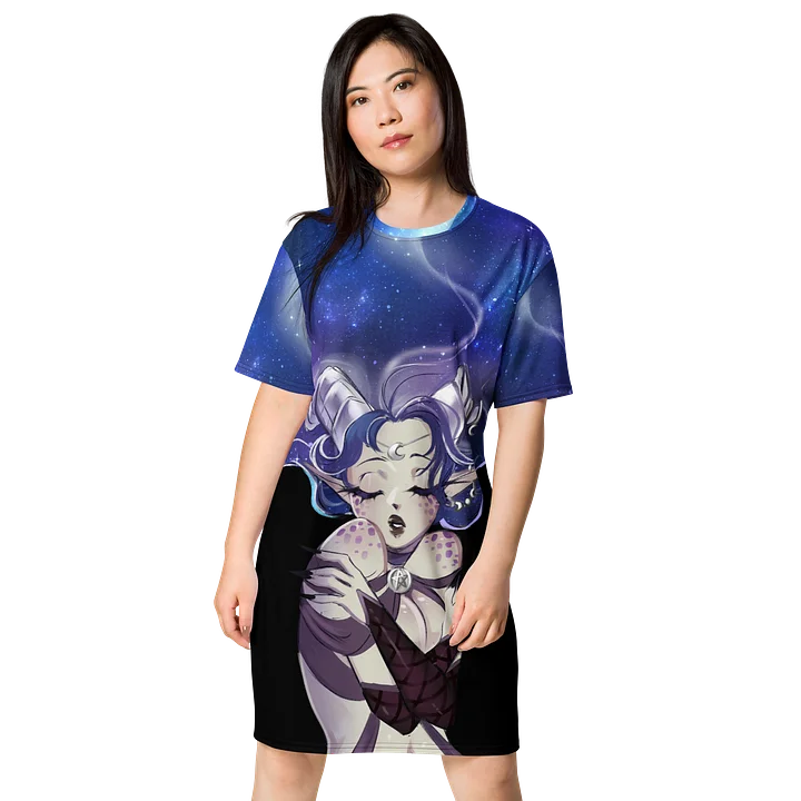 Starry Haired Dreamer T-Shirt Dress product image (1)