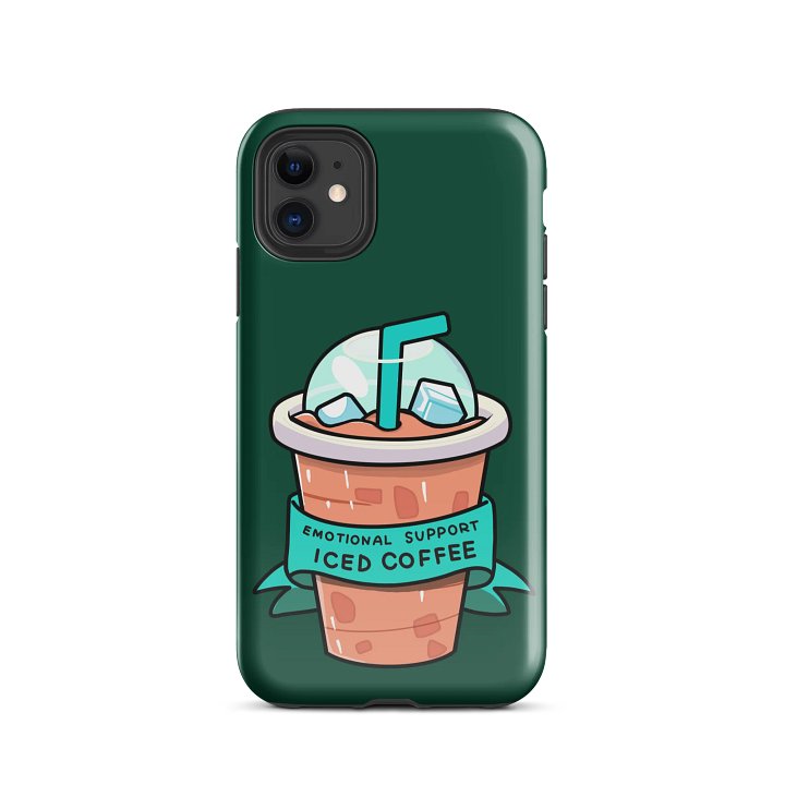 Emotional Support Iced Coffee iPhone® Tough Case product image (24)
