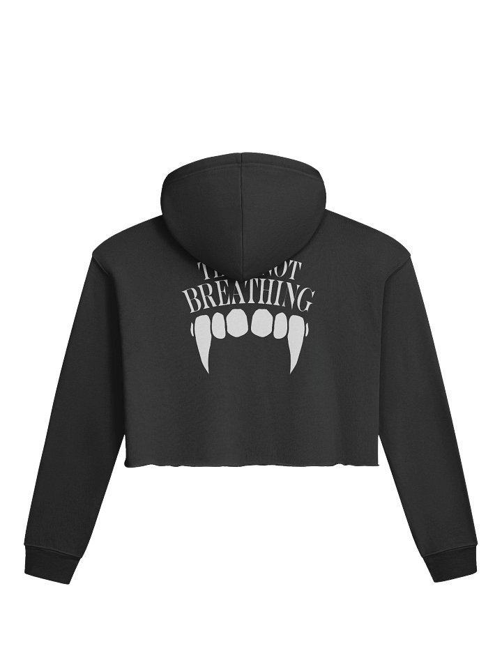 Team Not Breathing Cropped Hoodie product image (2)