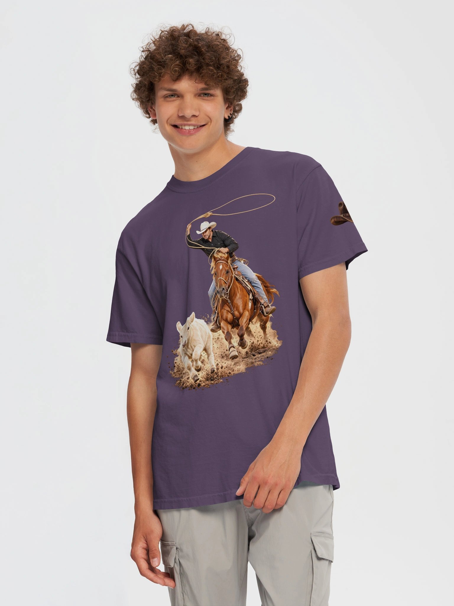 Calf Roping Out of the Box T-Shirt | BROKEN RODEO™ product image (79)