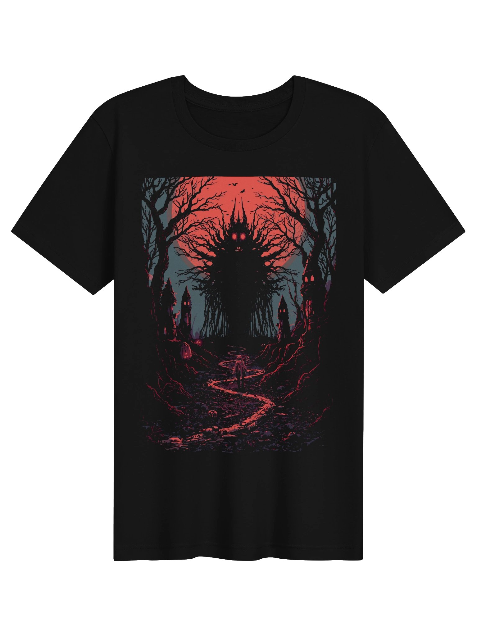 Red Moon Horror Spirit Lightweight T-Shirt product image (1)