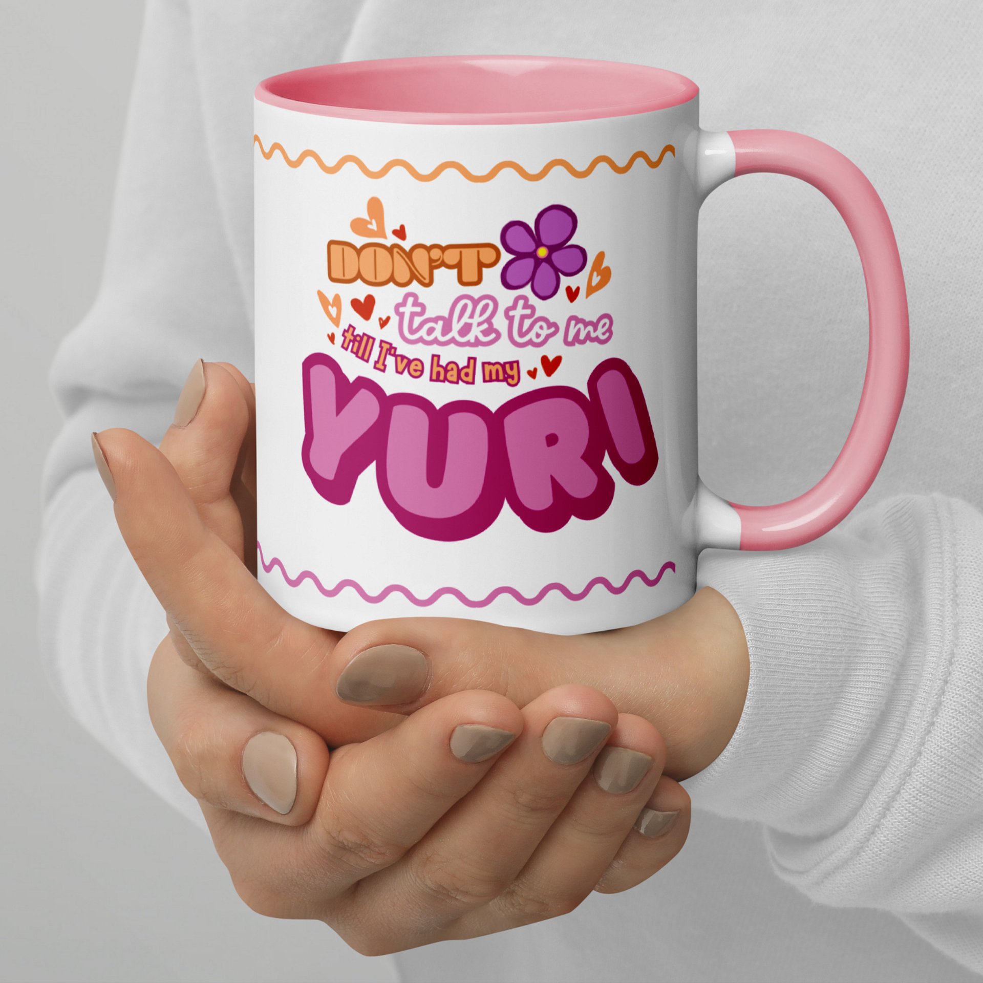 "Don't talk to me till I've had my YURI" Mug product image (4)
