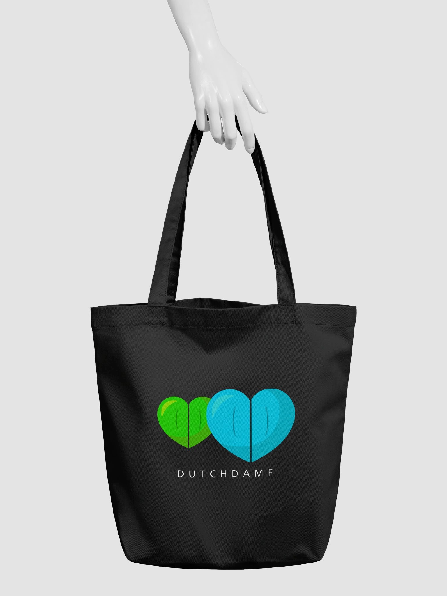 Double Heart Logo Tote Bag product image (3)
