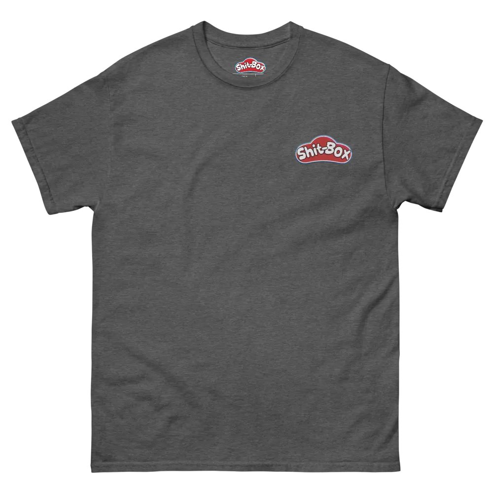 SHIT-BOX UNISEX EMBROIDERED HEAVY TEE product image (2)