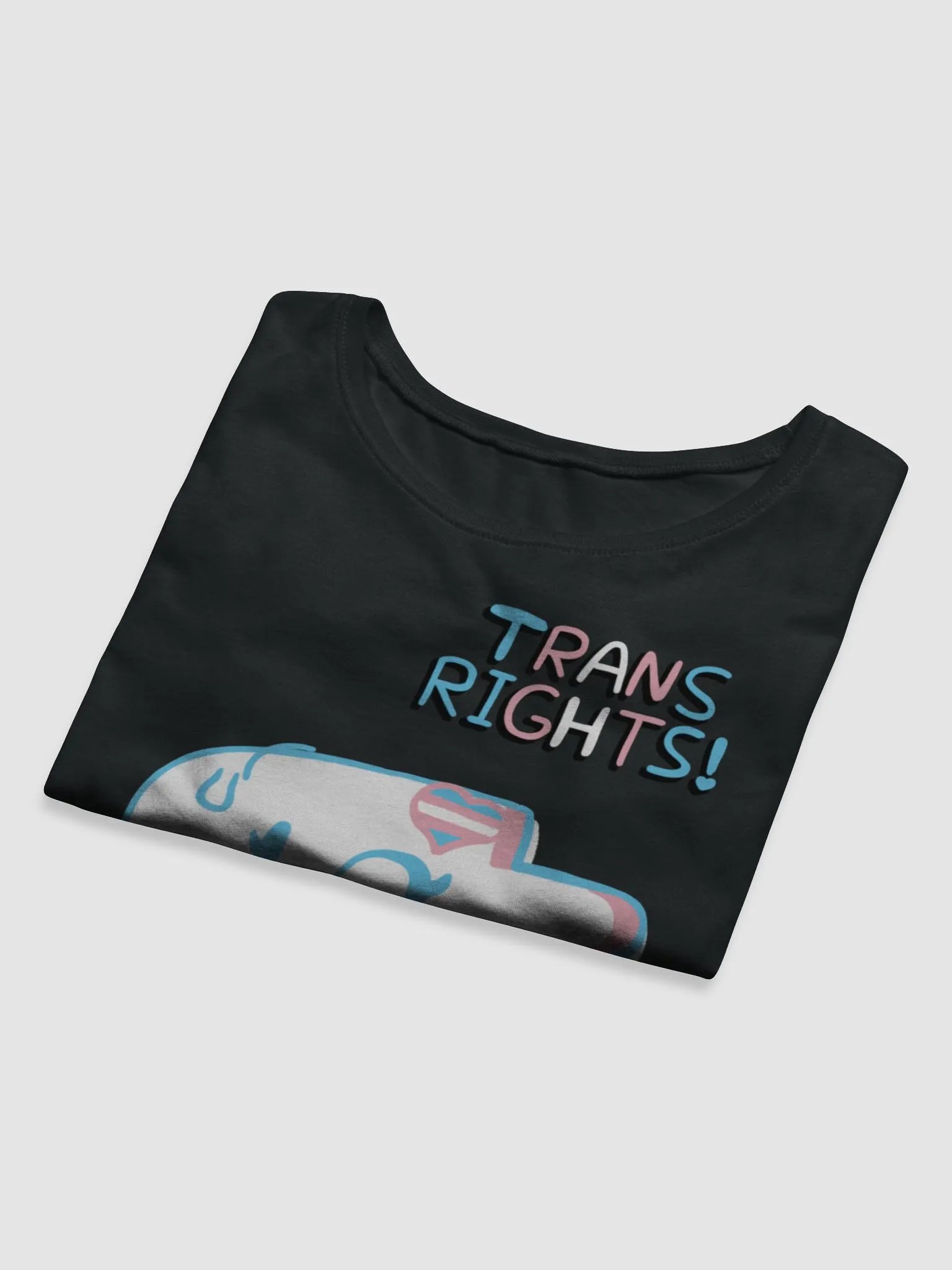 Treasure Tree Trans Rights Crop Tee product image (8)