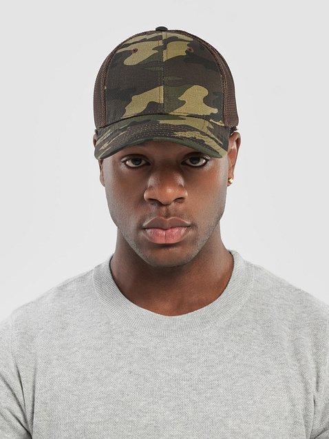Photo showing Otto Cap Camouflage Trucker Hat