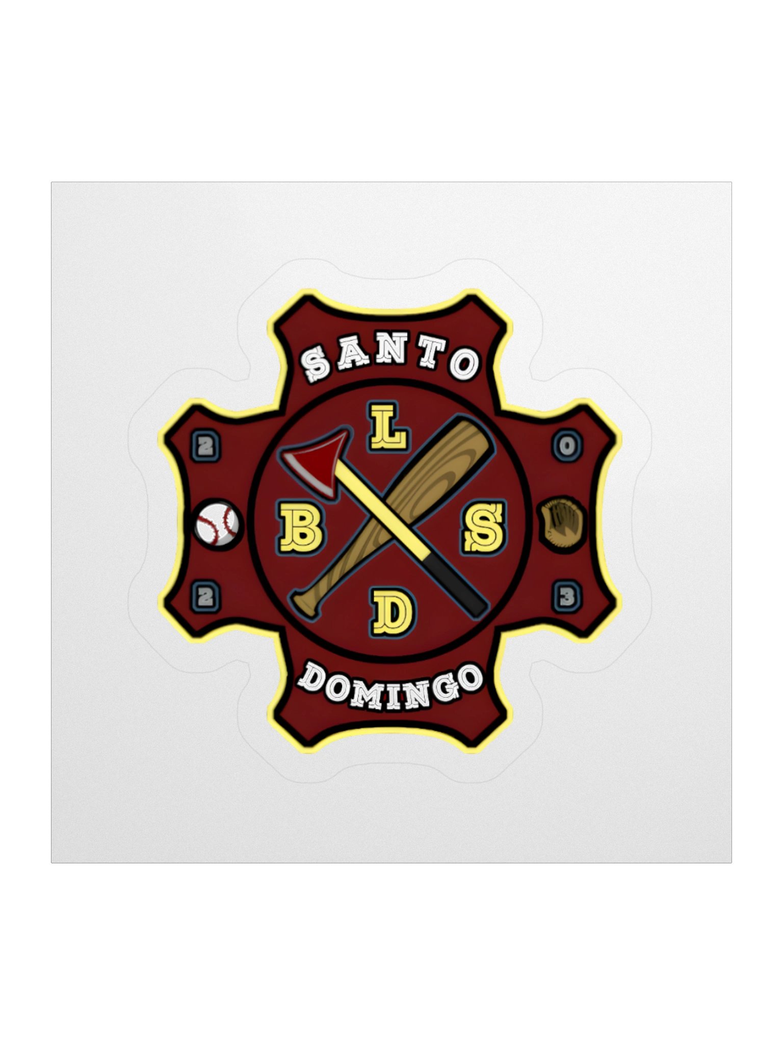 Bomberos San.Dom Sticker product image (3)