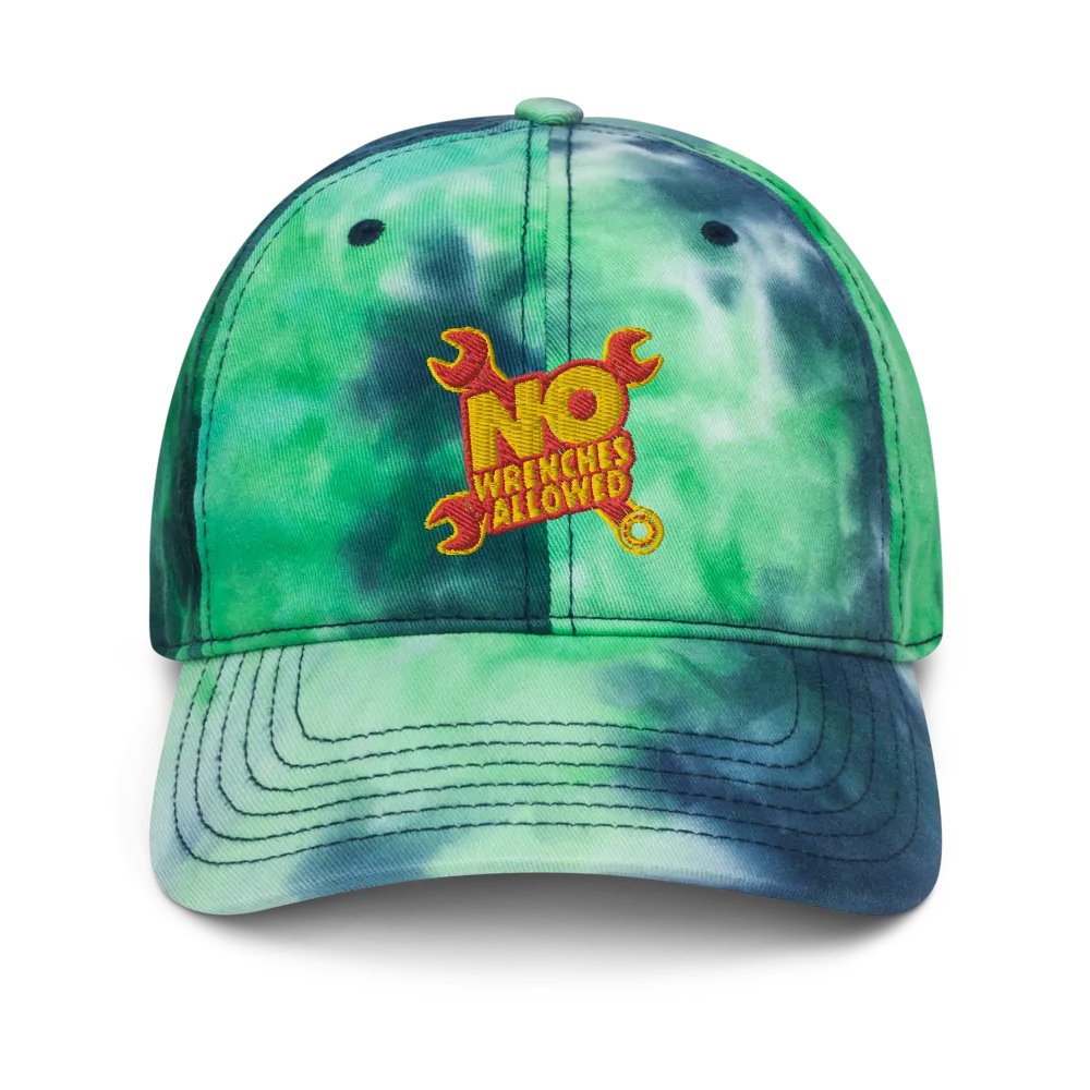 #NoWrenchesAllowed Tie-Dye Classic Hat product image (1)