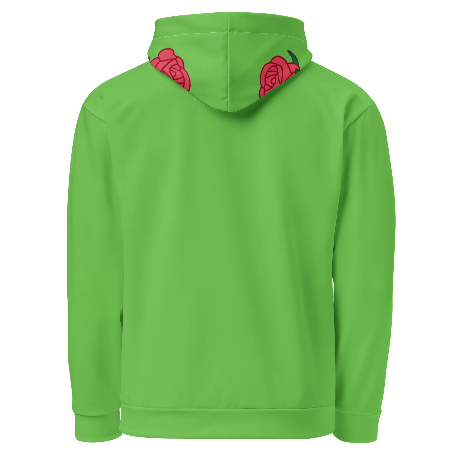 DRIPCO Green Drip Rose Hoodie product image (2)