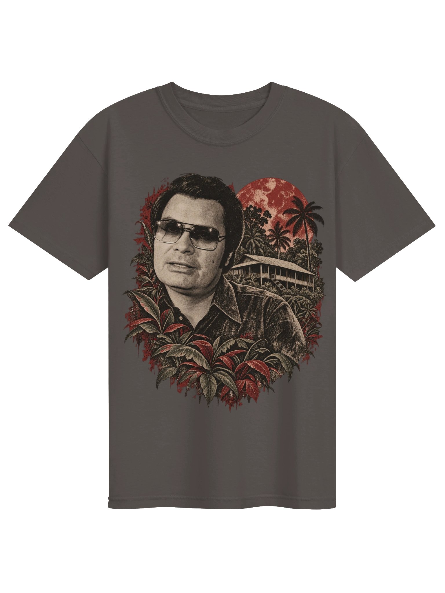 Jim Jones Retro Style Portrait Tee product image (1)